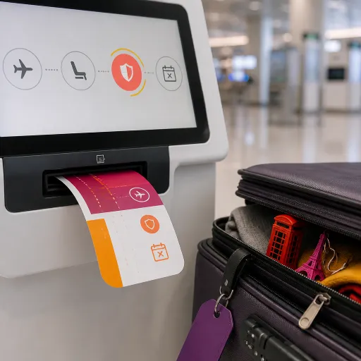 Flying in refined comfort from London to Paris: embedding travel insurance and cancellation into every booking step